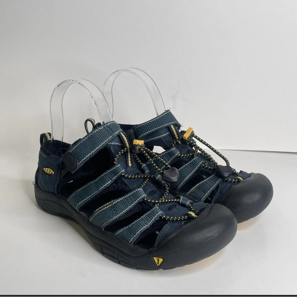 Keen Black and Yellow Adventure Sandals